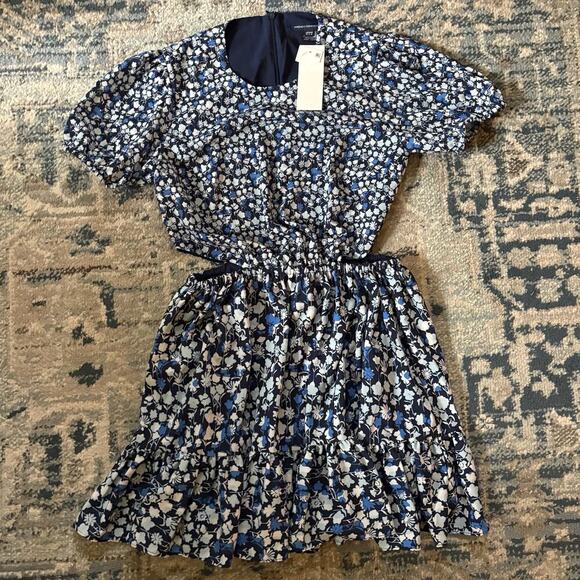 FRENCH CONNECTION Bethany Verona Floral Cutout Mini Dress - Picture 2 of 6